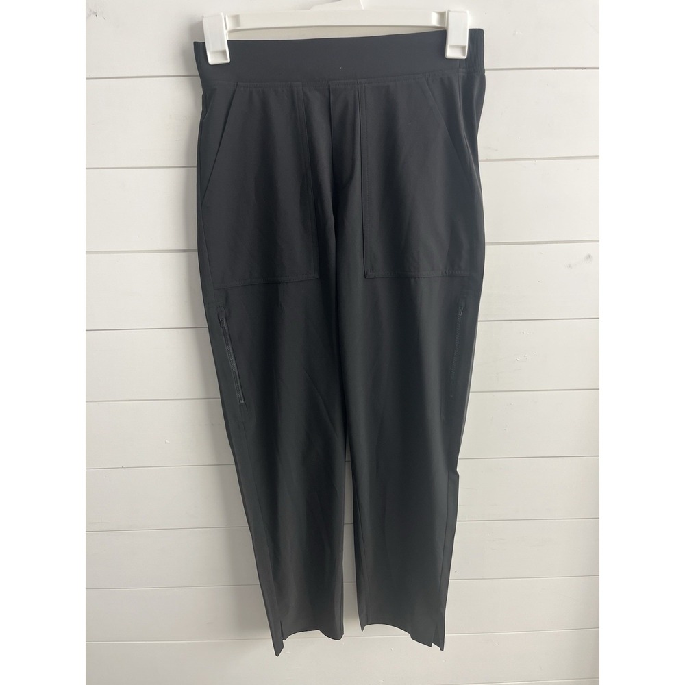 Athleta Brooklyn Mid Rise Ankle Black‎ Size 4 0529